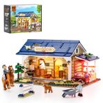FO9080 - FUNWHOLE Horse Stable (973 pcs)