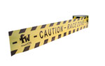 FW-ASB01 - Absperrband Caution Racezone gelb schwarz