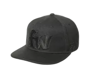 FW-SB03 - freakware Snapback Cap schwarz Schirm gerade