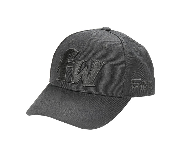 FW-SB05 - freakware Snapback Cap schwarz Schirm gebogen FW-SB05