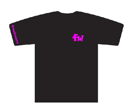 FW-TSG1B - freakware T-Shirt Girl schwarz FW-TSG1B