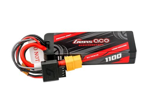 GEA113S60X6GT - Gens ace G-Tech 1100mAh 11.1V 60C 3S1P GRP-76 HC XT60 GEA113S60X6GT
