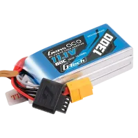 GEA133S60X6GT - Gens Ace G-Tech 1300mAh 11.1V 60C 3S1P Lipo with XT60 Plug