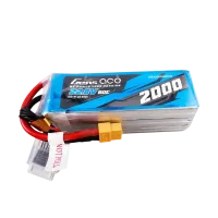 GEA20006S60X6 - Gens ace 2000mAh 22.8V 60C 6S1P High Voltage Lipo Akku mit XT60