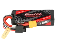 GEA222S60X76GT - Gens ace 2200mAh 7.4V 60C 2S1P GRP-76 Hardcase XT60