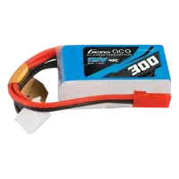 GEA3003S45JST - Gens ace 300mAh 11.1V 45C 3S1P Lipo-Akku mit JST-SYP-Stecker