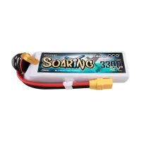 GEA334S30X9GT - Gens ace G-Tech Soaring 3300mAh 14.8V 30C 4S1P Lipo Battery Pack with XT90 plug