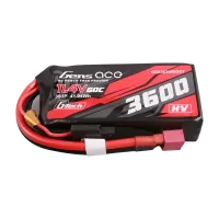 GEA363S60DGT - Gens ace G-Tech 3600 mAh 11.4 V 3S1P 60C Lipo Battery