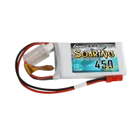 GEA4502S30JST - Gens ace Soaring 450 mAh 7.4 V 30C 2S1P Lipo