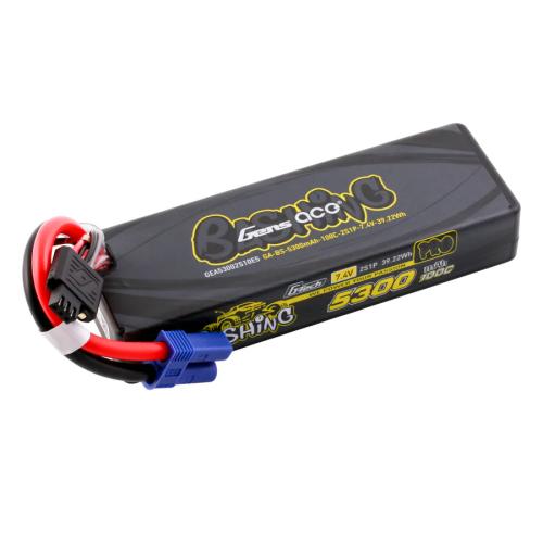 GEA53002S10E5 - Gens ace G-Tech 5300mAh 7.4V 100C 2S XC5-Stecker GEA53002S10E5