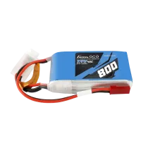 GEA8002S45JS - Gens ace 800mAh 2S 7.4V 45C Lipo Battery