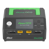 GEAD1000-EB - Gens ace iMars D1000 Smart Charger Dou AC 1000W