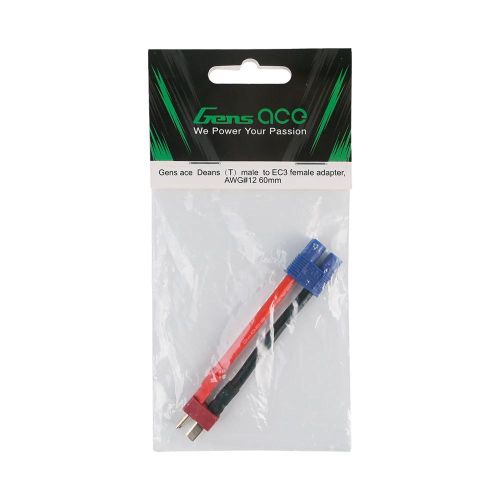 GEADM2E3F - Adapter von Deans(T) (Stecker) auf EC3 (Buchse) GENS ACE GEADM2E3F