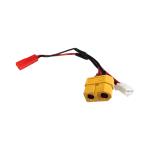 GEAX6FJX2SYRM - Gens ace XT60 female. JST-XHR-2P to JST-SYR-2P male adapter. 100mm