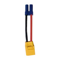 GEAX9M2E5F - Gens Ace XT90-Stecker auf EC5-Buchse-Adapter