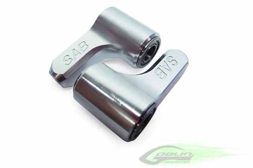 H0032-S - Aluminium Anlenkhebel Blatthalter (2 Stk) 630_700 SAB H0032-S