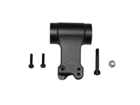H0130BM-S - Rotorkopfzentralstueck Alu schwarz matt - Black Nitro_Thunder