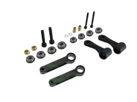 H0132BM-S - Anlenkungshebel Set schwarz matt - Black Nitro_Thunder