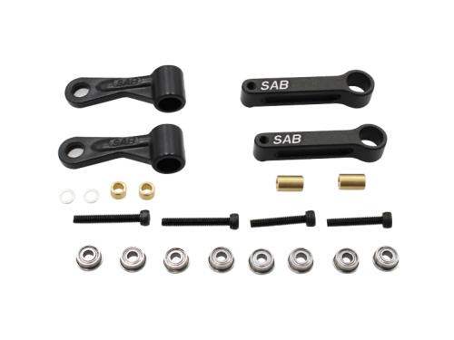 H0204BM-S - Aluminum Radius Arm Black Matte SAB H0204BM-S