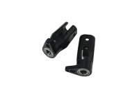 H0327BL-S - Alu Heck Blatthalter (2 Stk) Black Edt. 630_700 Comp.