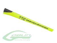 H0380-S - CFK Heckrohr gelb 770 Comp.
