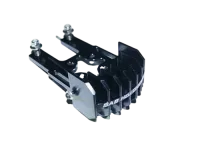 H0398-S - Alu Motoraufnahme inkl. Kuehlrippen 570
