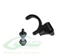 H0406-S - Tail BellCrank Set Black Matte - Goblin Black Nitro_Black Thunder