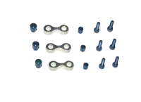 H0435-S - 3 Blatt Stahl Heckschiebehuelse Verbinder Set - Goblin 630 _700 _770