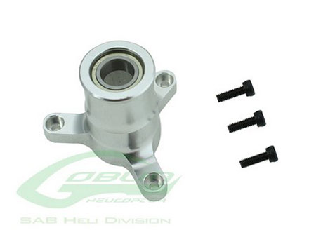 H0522-S - Alu Hauptrotorwelle Lagerblock - Goblin 380 SAB H0522-S