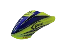 H0544-S - GFK Airbrush Haube Gelb Blau - Goblin 380