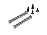 H0682-S - Alu Abstandshalter fuer Motoraufnahme - Goblin Black Nitro