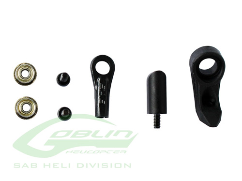 H0795-S - Black Grip Arm Plastic - Goblin Fireball_Mini Comet SAB H0795-S