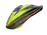 H0816-S - SAB Airbrush GFK Haube Gelb _ Schwarz - Goblin 420