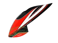 H0922-S - Kabinenhaube schwarz_rot - miniComet