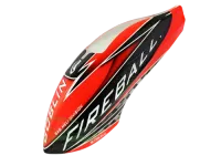 H0933-S - Airbrush FG Kabinenhaube. rot - Fireball