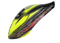 H0938-S - GFK Haube Gelb _ Schwarz - Goblin 500 Sport