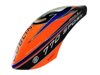H0977-S - GFK Kabinenhaube. orange - 770 Sport