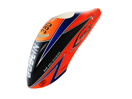 H0983-S - GFK Haube Orange - Goblin 380 Sport SAB H0983-S