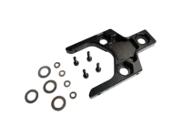 H1224-S - Alu Heckrohr Aufnahme Chassis - Kraken 580