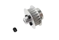 H1312-23-S - Alu Heckriemenrad 23Z - RAW 580