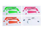 H1940-S - RAW 500 Stickers White_Orange_Pink_Green