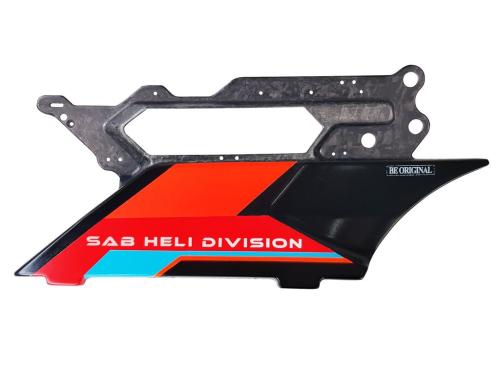 H2337-O-S - Geschmiedeter CF-Seitenrahmen Orange Links (SX) SAB H2337-O-S