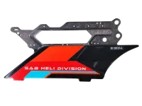 H2337-O-S - Forged CF Side Frame Orange Left (SX)