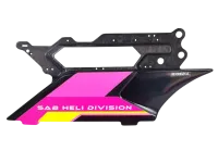 H2337-PY-S - Forged CF Side Frame Pink_Yellow Left (SX)