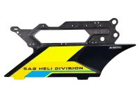 H2337-Y-S - Forged CF Side Frame Yellow Left (SX)