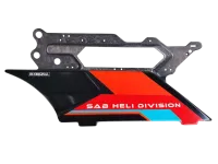 H2338-O-S - Forged CF Side Frame Orange Right (DX)