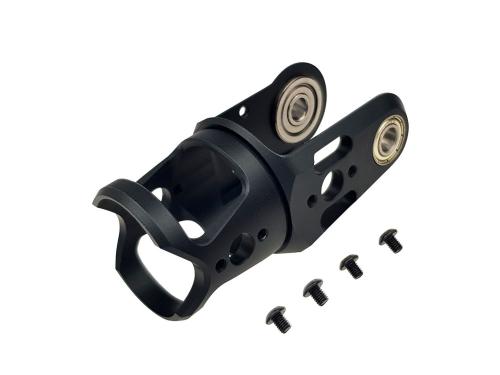 H2572-S - Aluminium-Heckgehaeuse D35 mit groSzem S6-Flanschlager SAB H2572-S