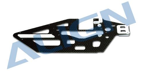 H45B001XXT - 450L Chassis Seitenteil Carbon (L) 1.2mm Align H45B001XXT