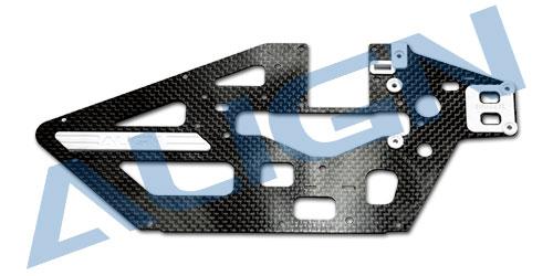 H45B014XXT - 450L Chassis Seitenteil Carbon (L) Align H45B014XXT