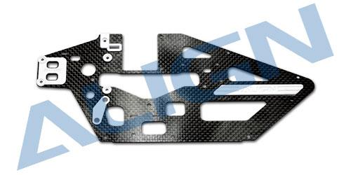 H45B015XXT - 450L Chassis Seitenteil Carbon (R) Align H45B015XXT